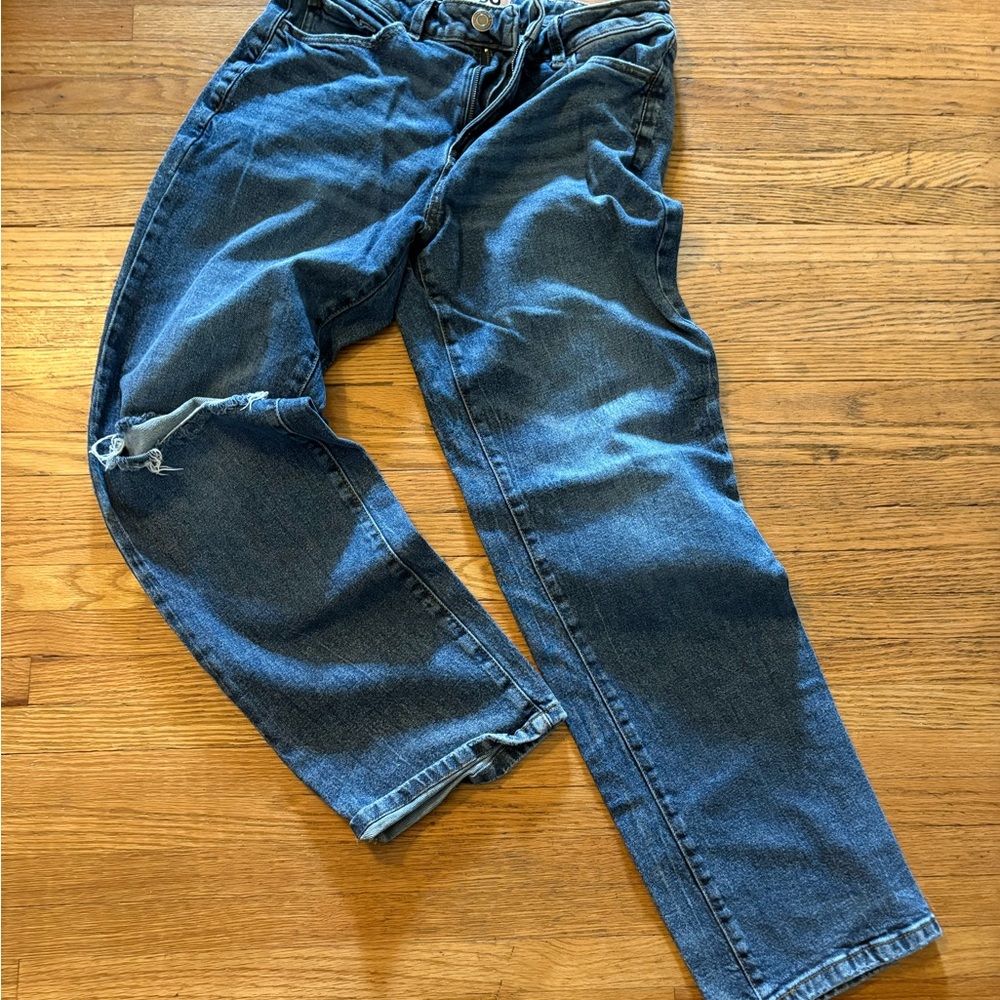 SO Women's Blue Flare Jeans